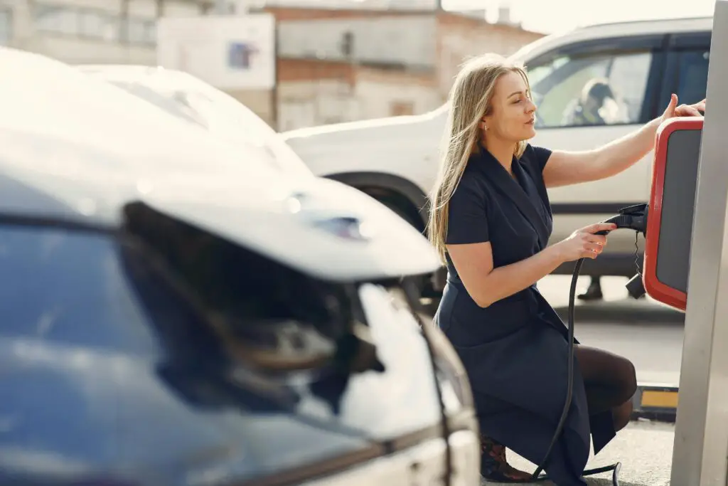 How do electric car charging stations work