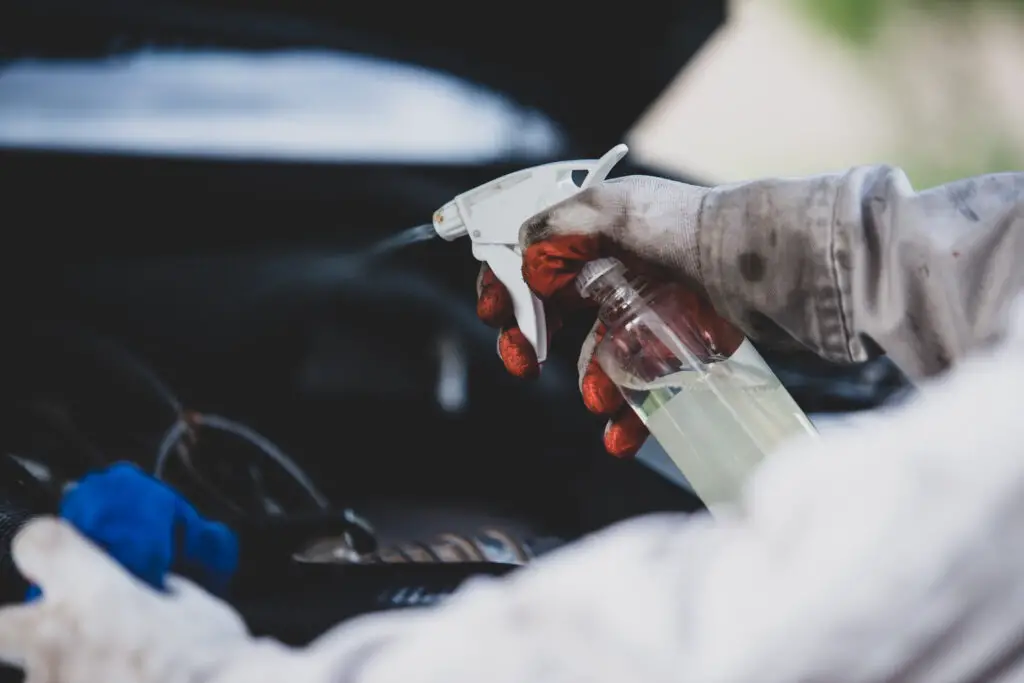 Can you clean car battery terminals while connected?