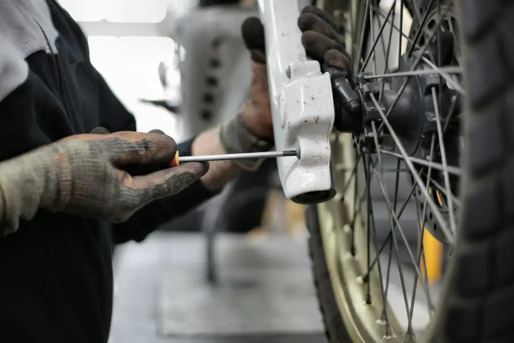 Can you patch a motorcycle tire?