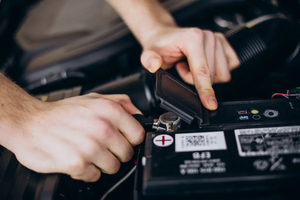 Which battery terminal to disconnect when working on car? 