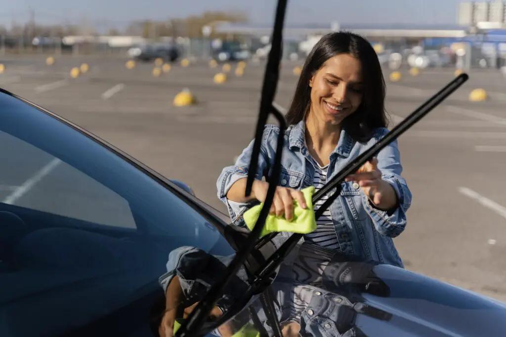 how to clean wiper blades?